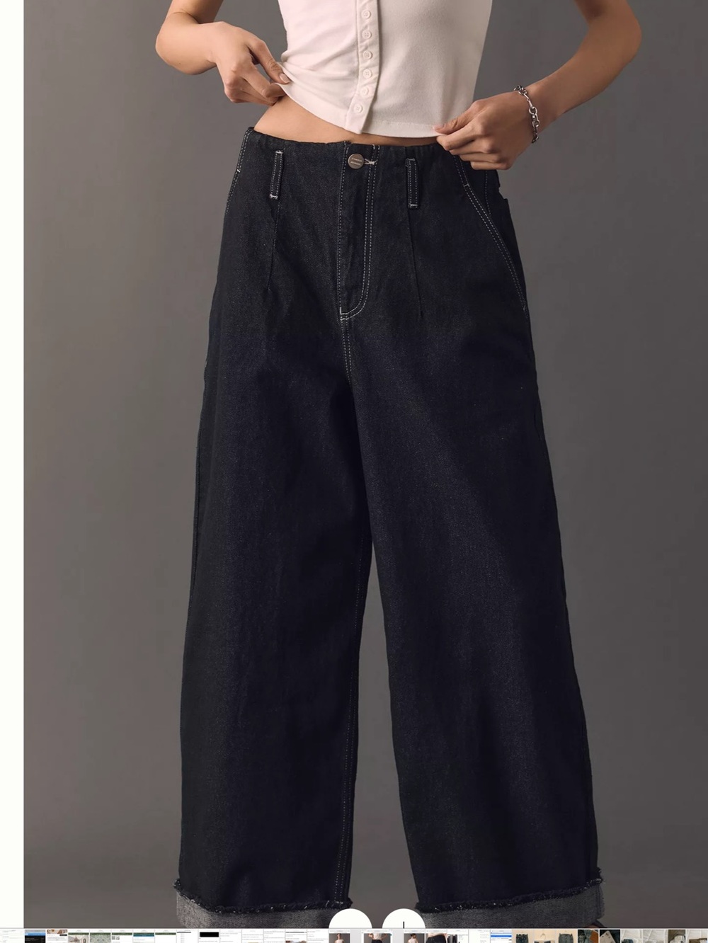 NWT Damson Madder Pascal wide leg jeans❤️❤️❤️❤️